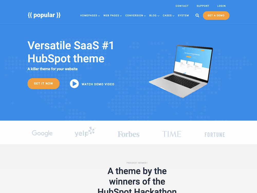 18+ Best CMS Hub Themes for Your HubSpot site in 2023
